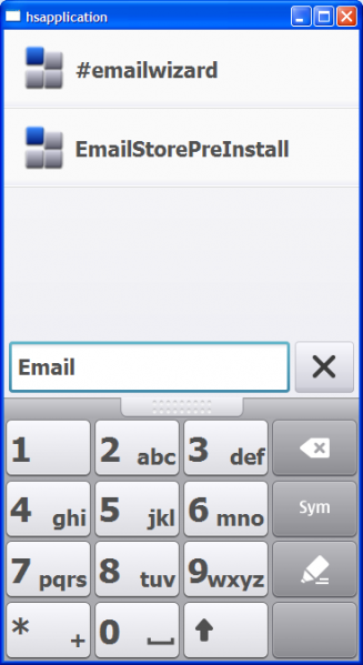 Symbian^4 Homescreen
