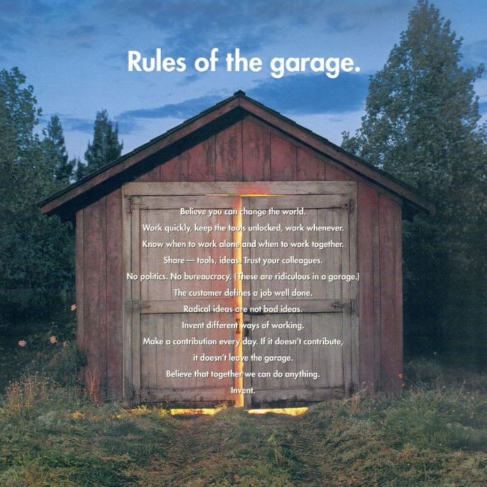 Rules of the Garage